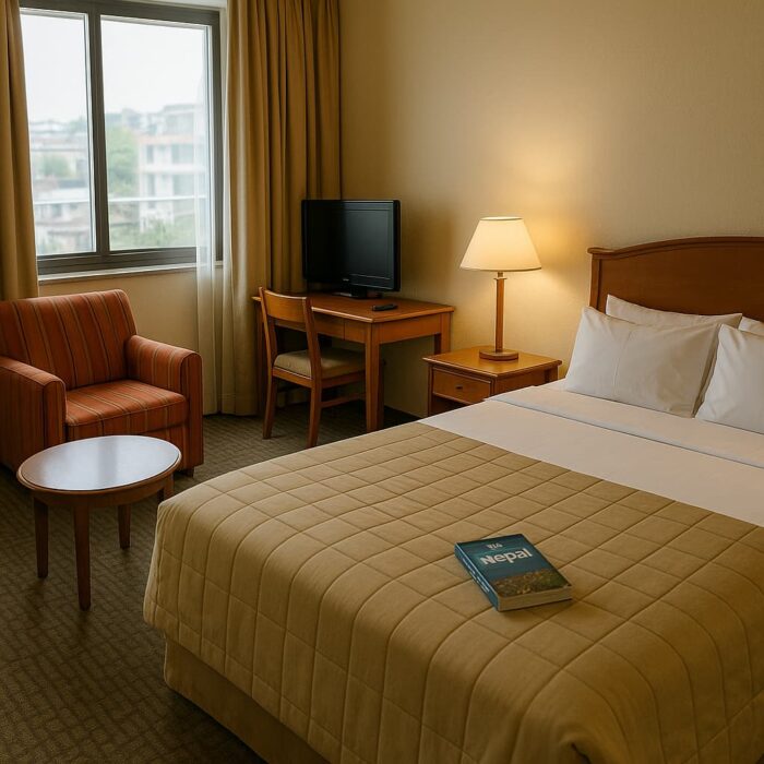 alojamiento en Nepal en un hotel sencillo y confortable